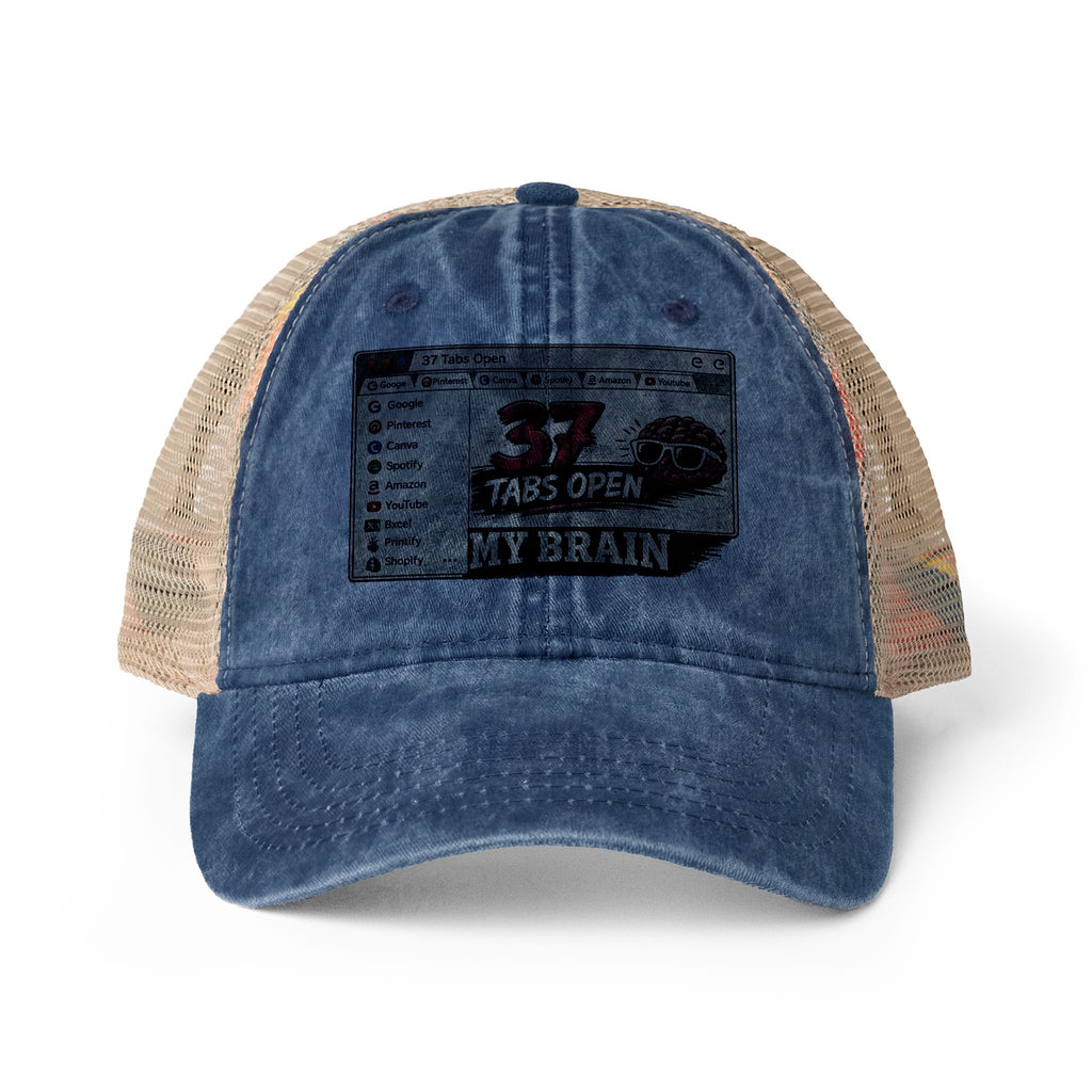 Women's Washed Mesh-Back Cap