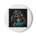"Love Your Weird" Ziggy Raccoon Ceramic Coaster