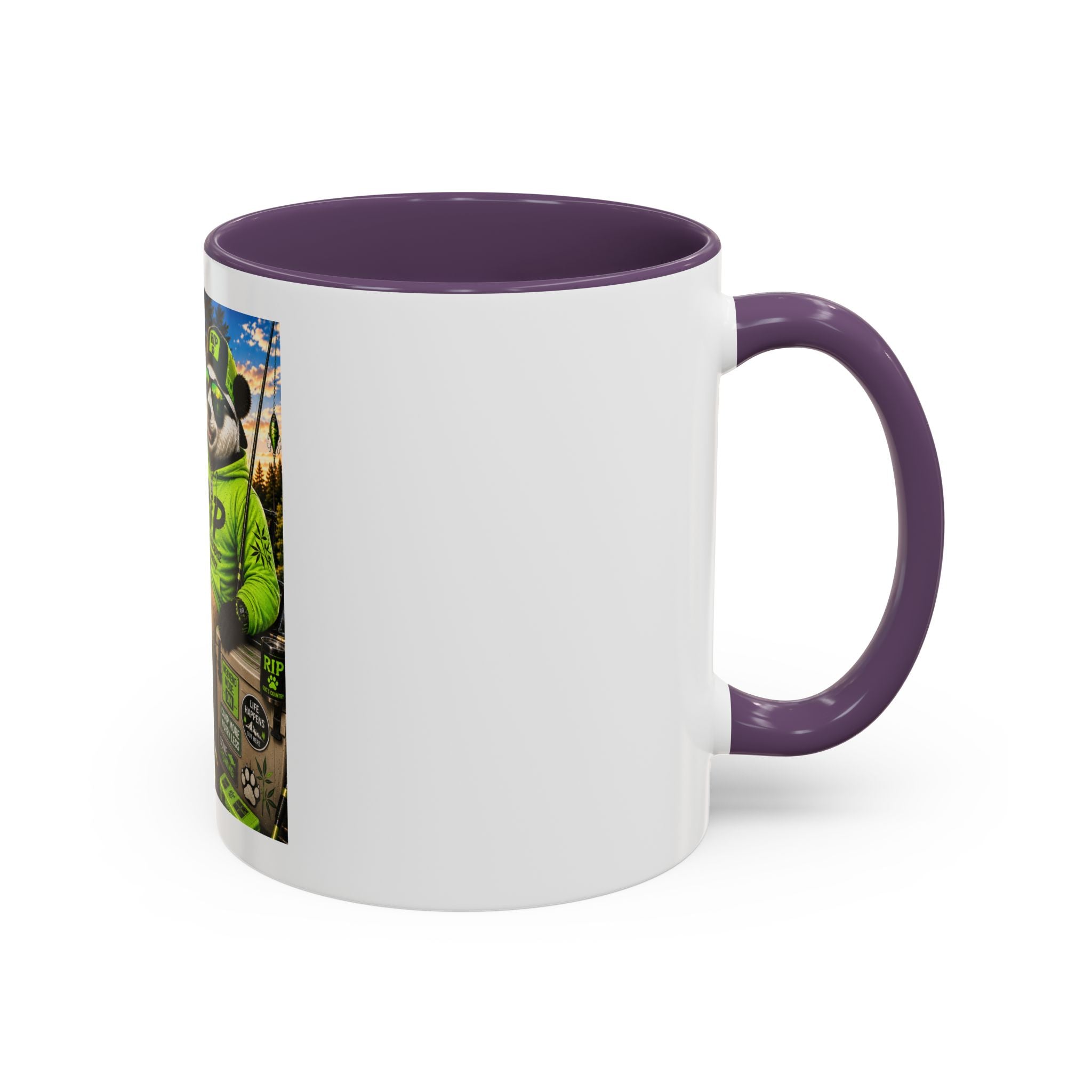 "Runs in Paradise" Coffee Mug — RIP The Panda Bear