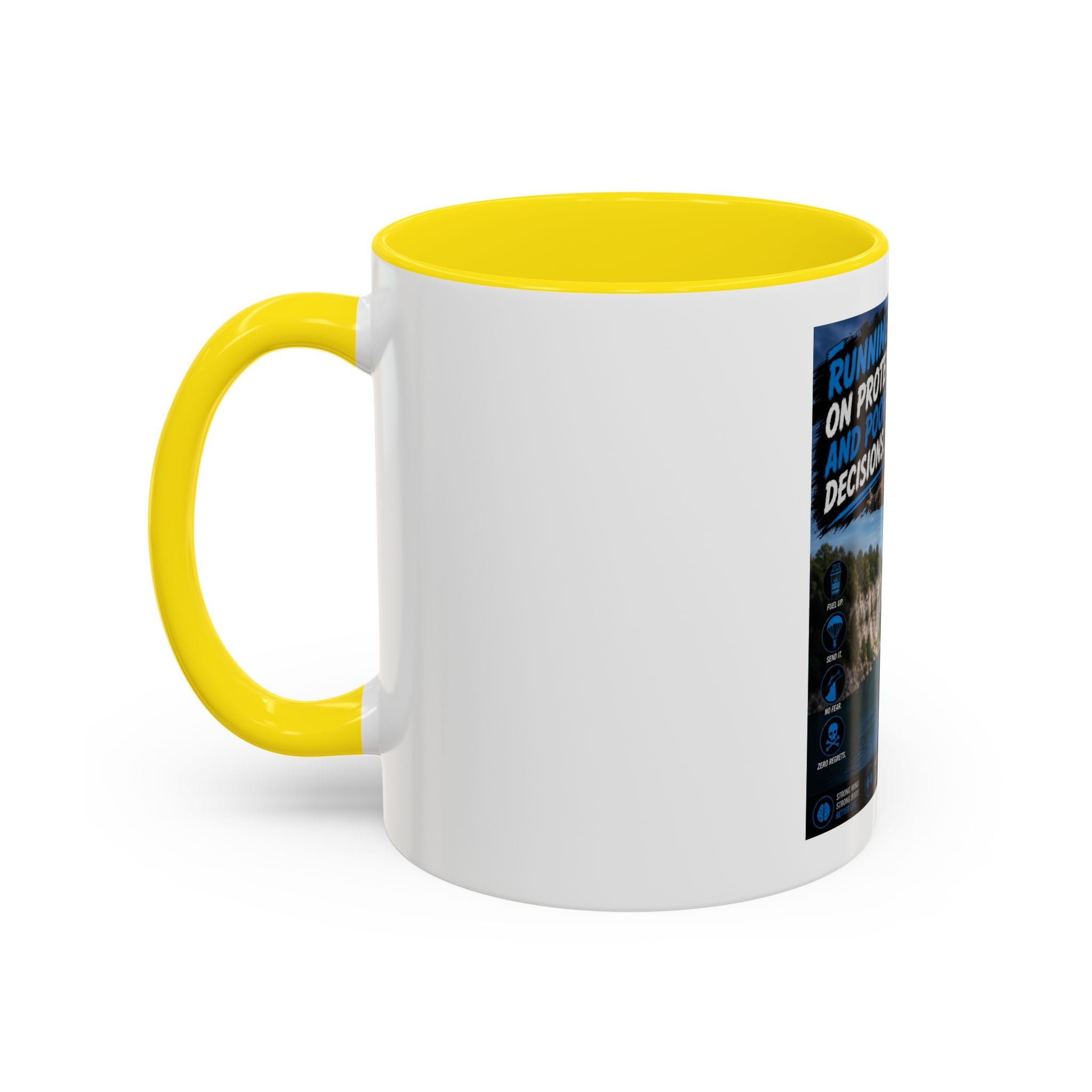 Running on Protein Coffee Mug  DDD