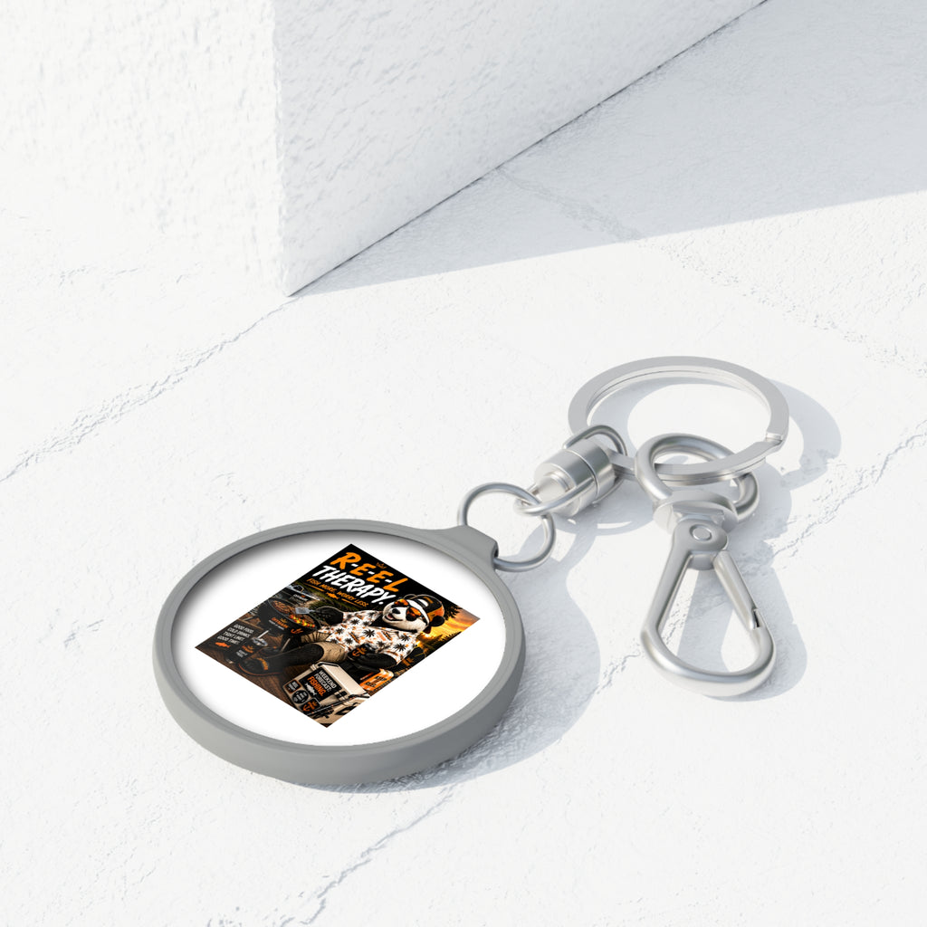 RIP the Panda Bear "Reel Therapy" Keychain