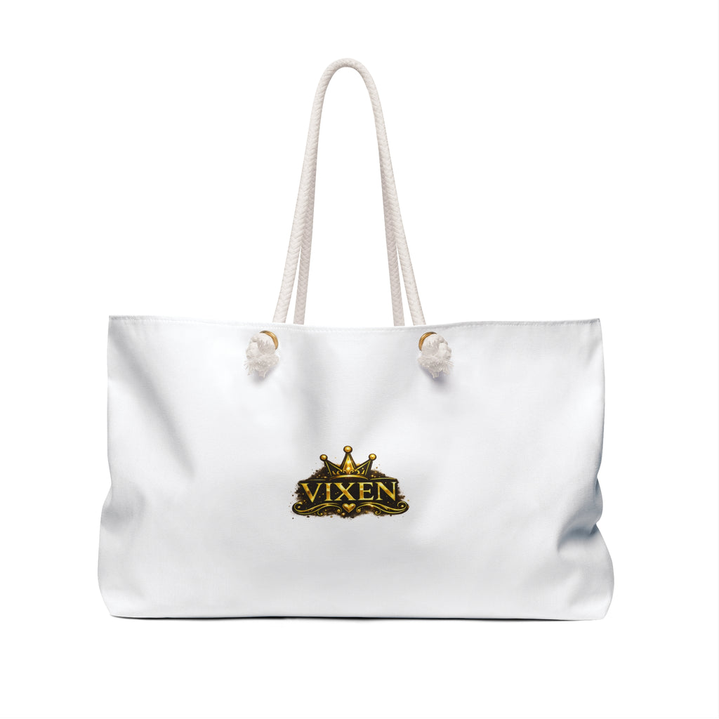 "Catch Me Closing Deals" Travel Tote -Vixen the Bossy Foxxy