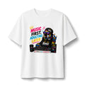 Music First, Adulting Later T-Shirt – DJ Remix Graphic Tee for Music Lovers-Remix the Parrot