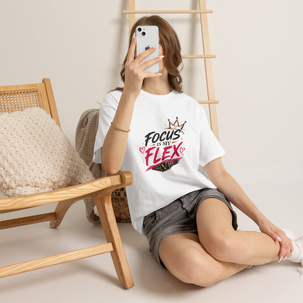 Vixen the Bossy Foxxy-Focus Is My Flex T-Shirt