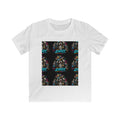 Colorful 'Ziggy the Raccoon' Kids Tee — Skull Graphic