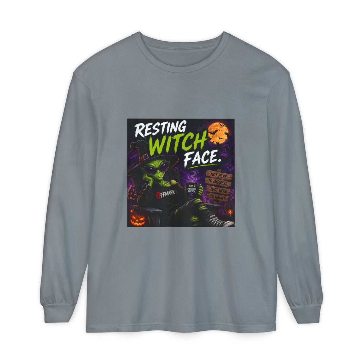 Unisex Garment-dyed Long Sleeve T-Shirt