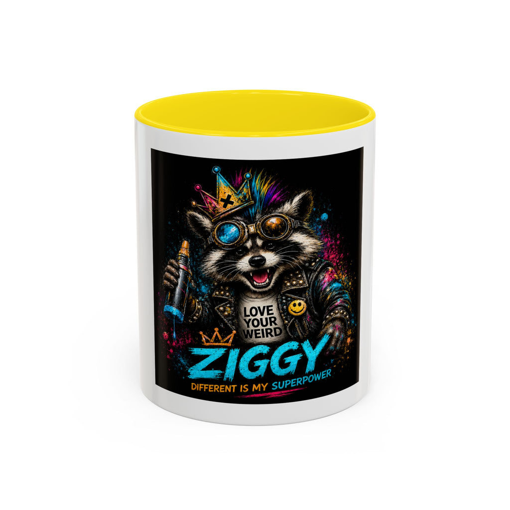 Coffee Mug — Ziggy Raccoon 'Love Your Weird'