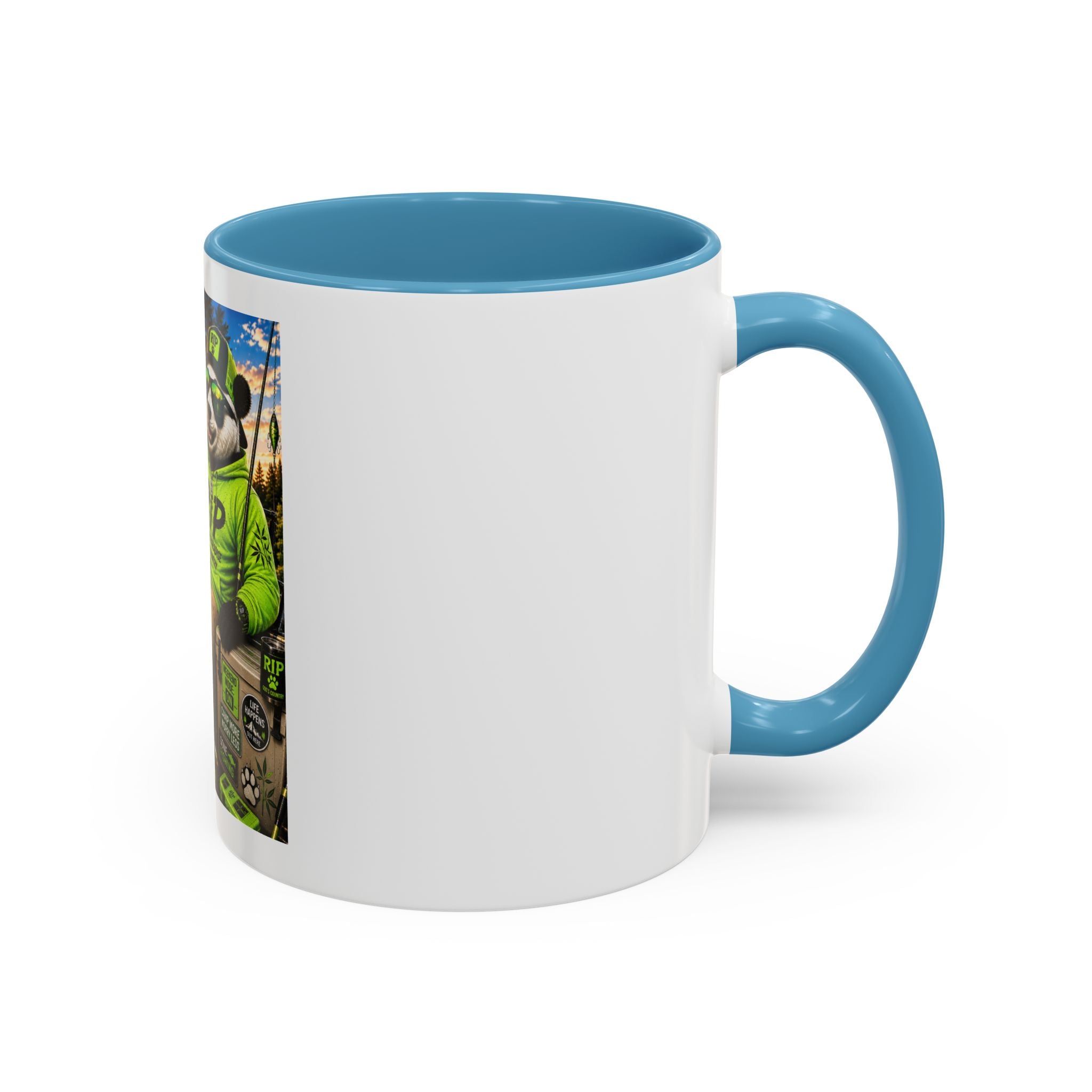 "Runs in Paradise" Coffee Mug — RIP The Panda Bear