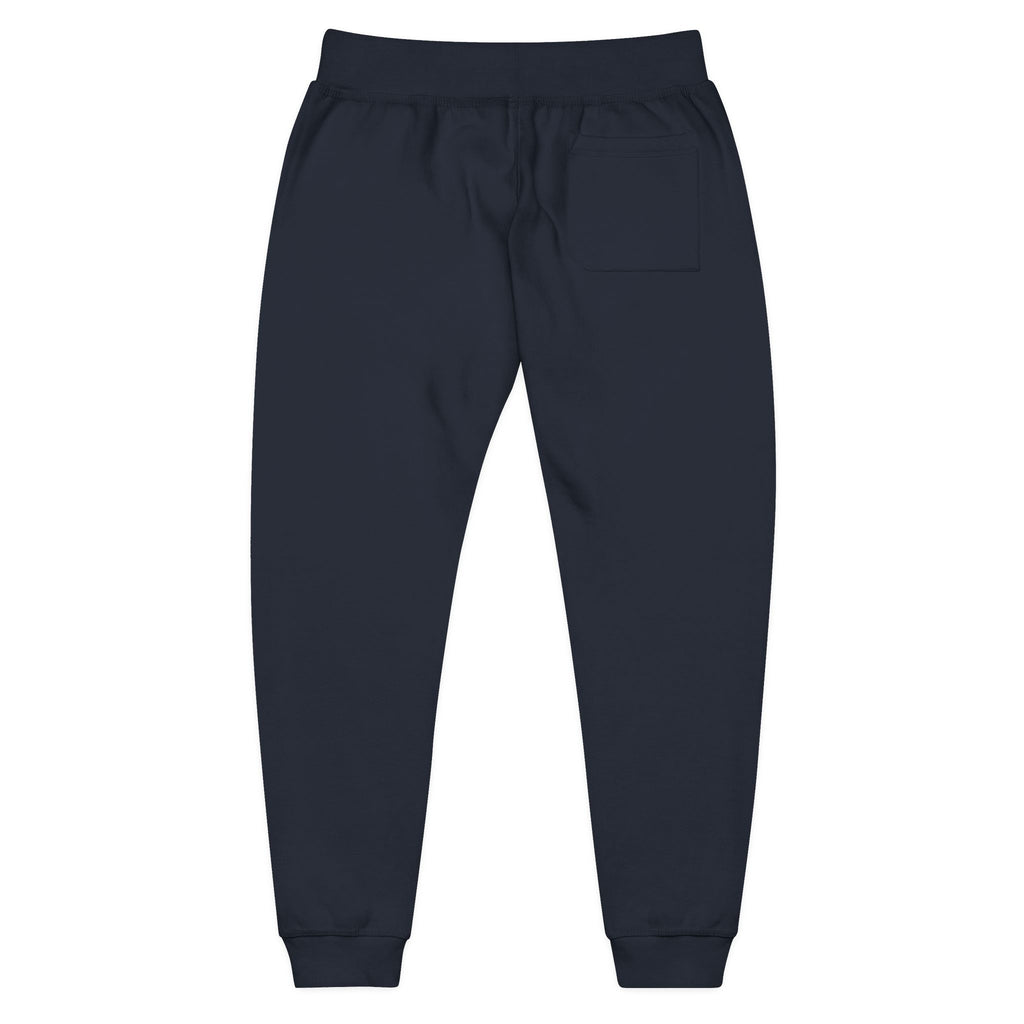 Embroidered Floral Lounge Sweatpants — Pink logo Cozy Joggers
