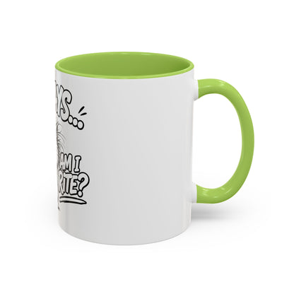 Mondays... Am I Rite? Grumpy Cat Accent Coffee Mug