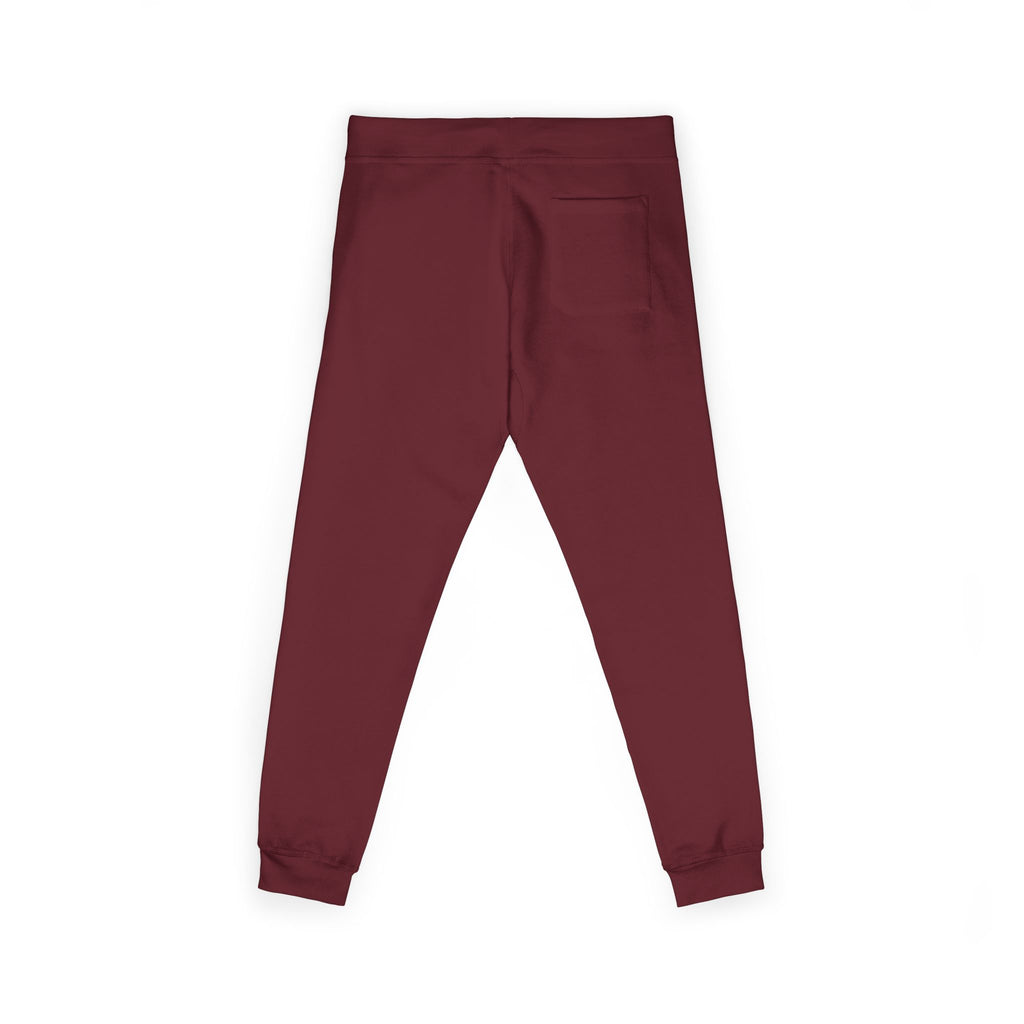 Embroidered Crown Fleece Sweatpants — Soft Cozy Joggers