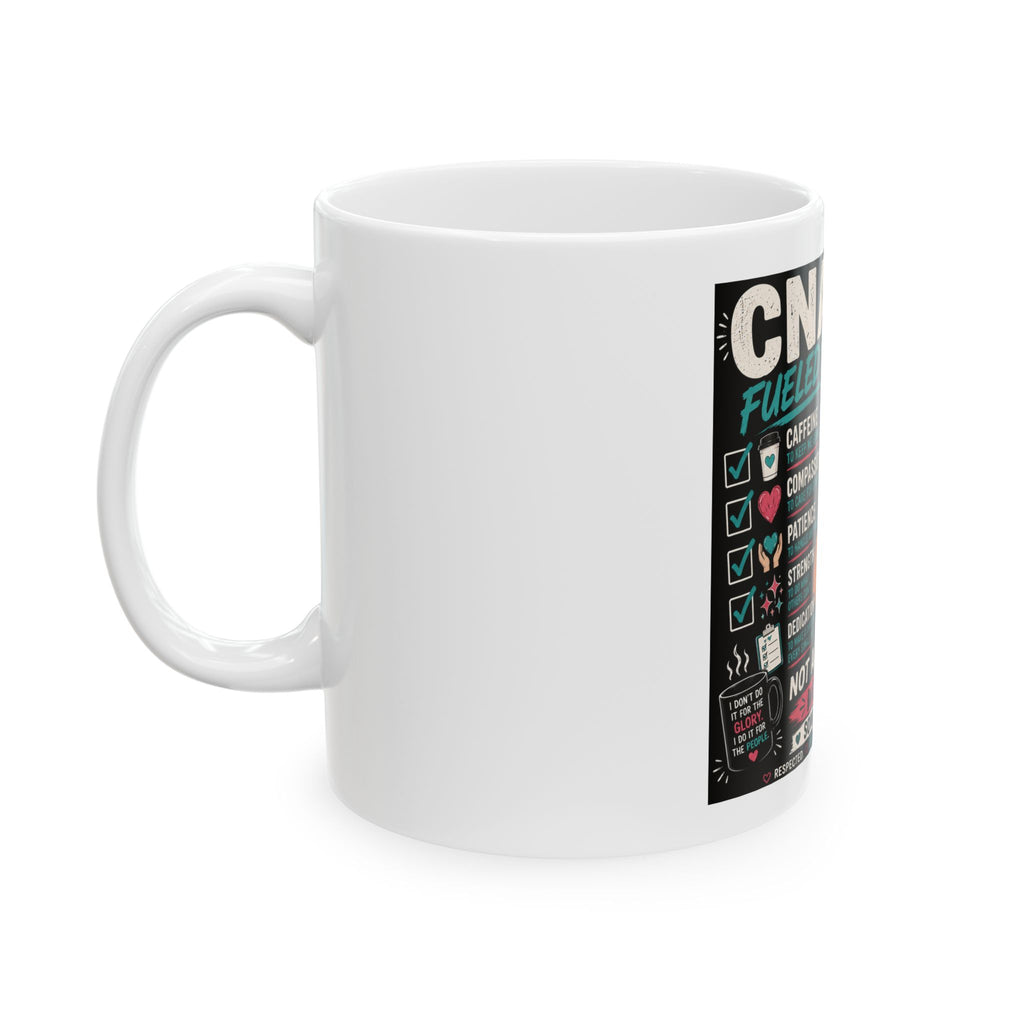 Nurse Appreciation Ceramic Mug – “I’m Not Just A Nurse, I’m A Nurse Who Saves Lives” Coffee Cup