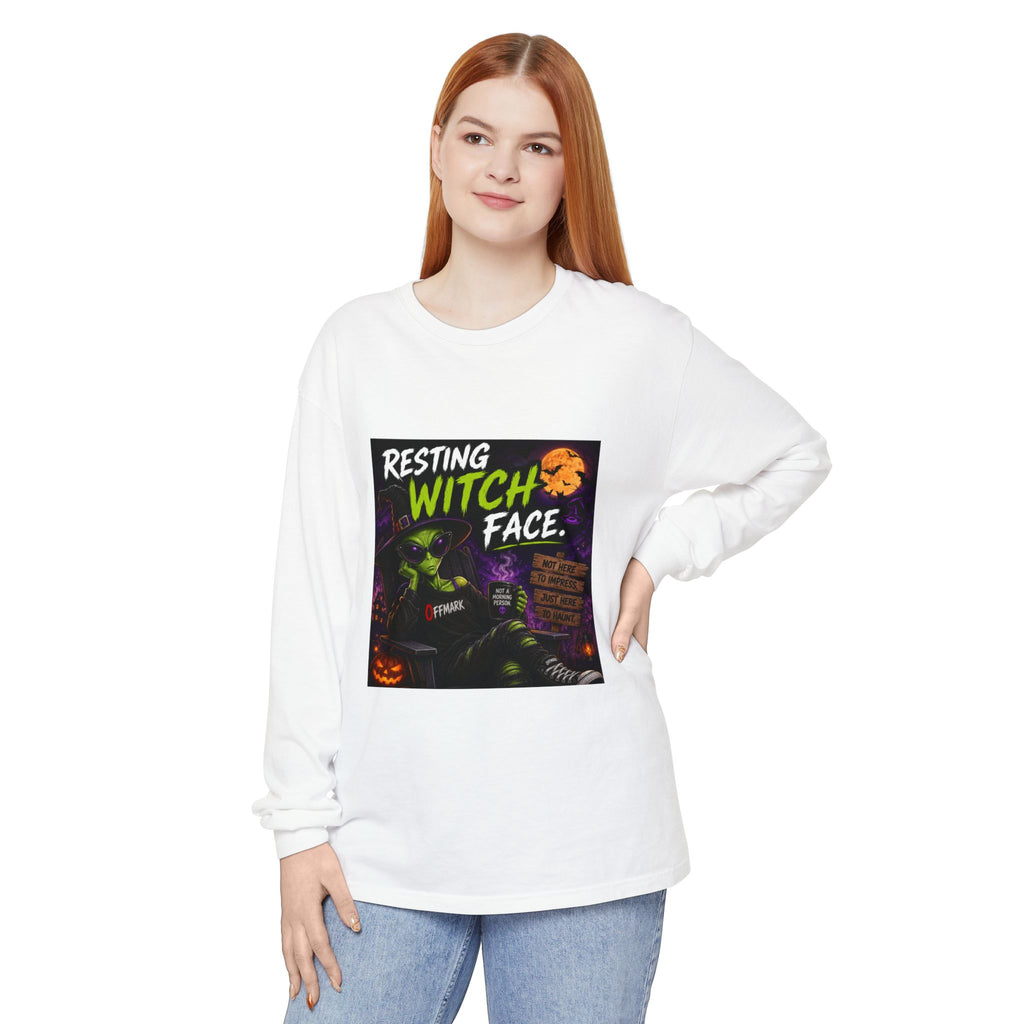 Unisex Garment-dyed Long Sleeve T-Shirt