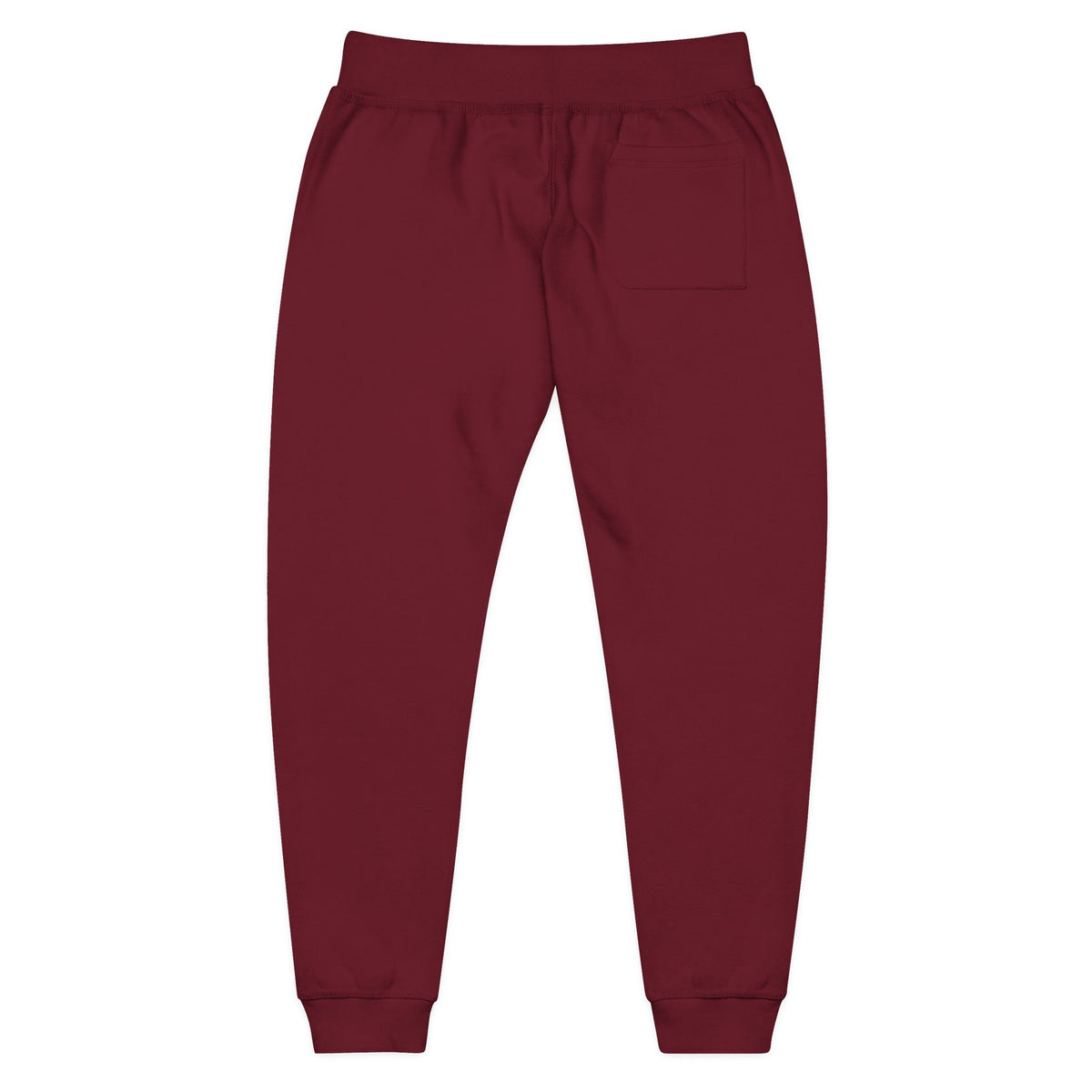 Embroidered Crown Fleece Sweatpants — Soft Cozy Joggers