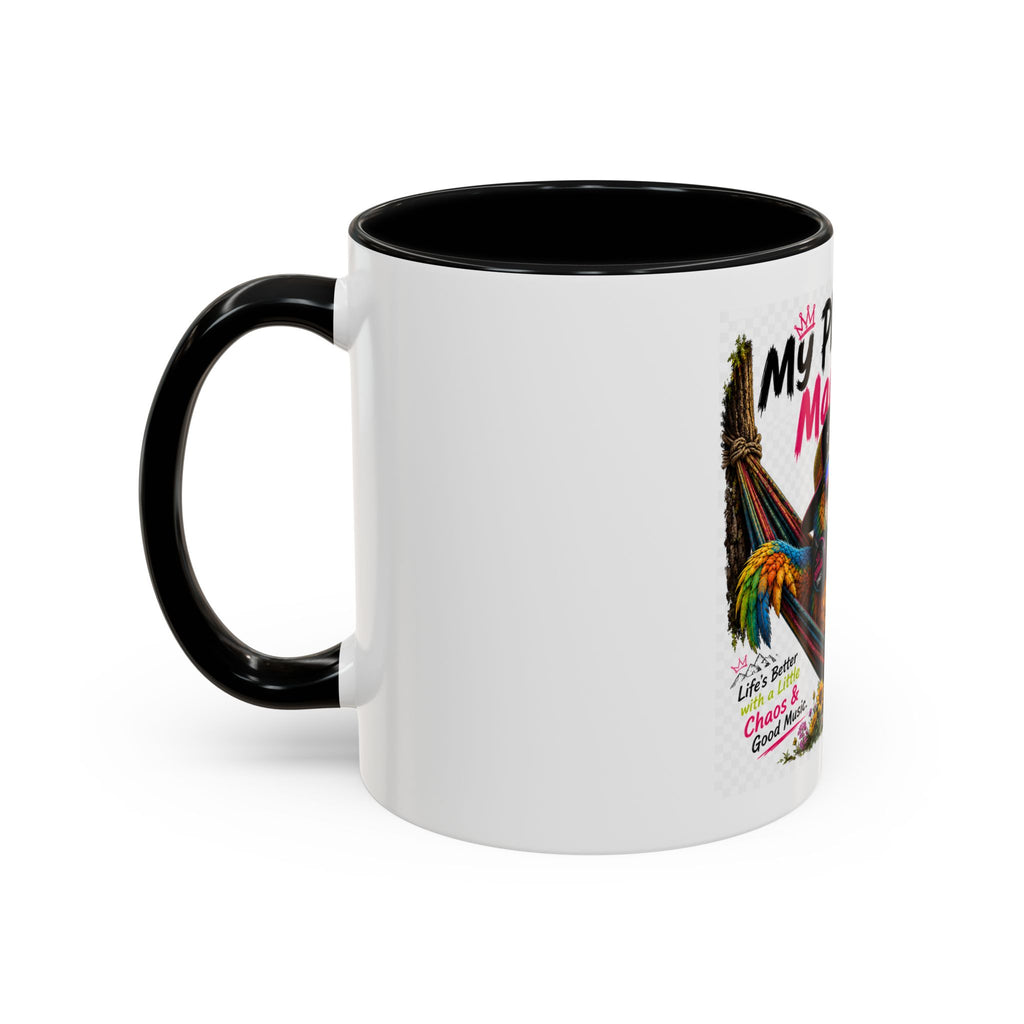 Remix the Parrot "My Playlist Made me do it" Coffee Mug