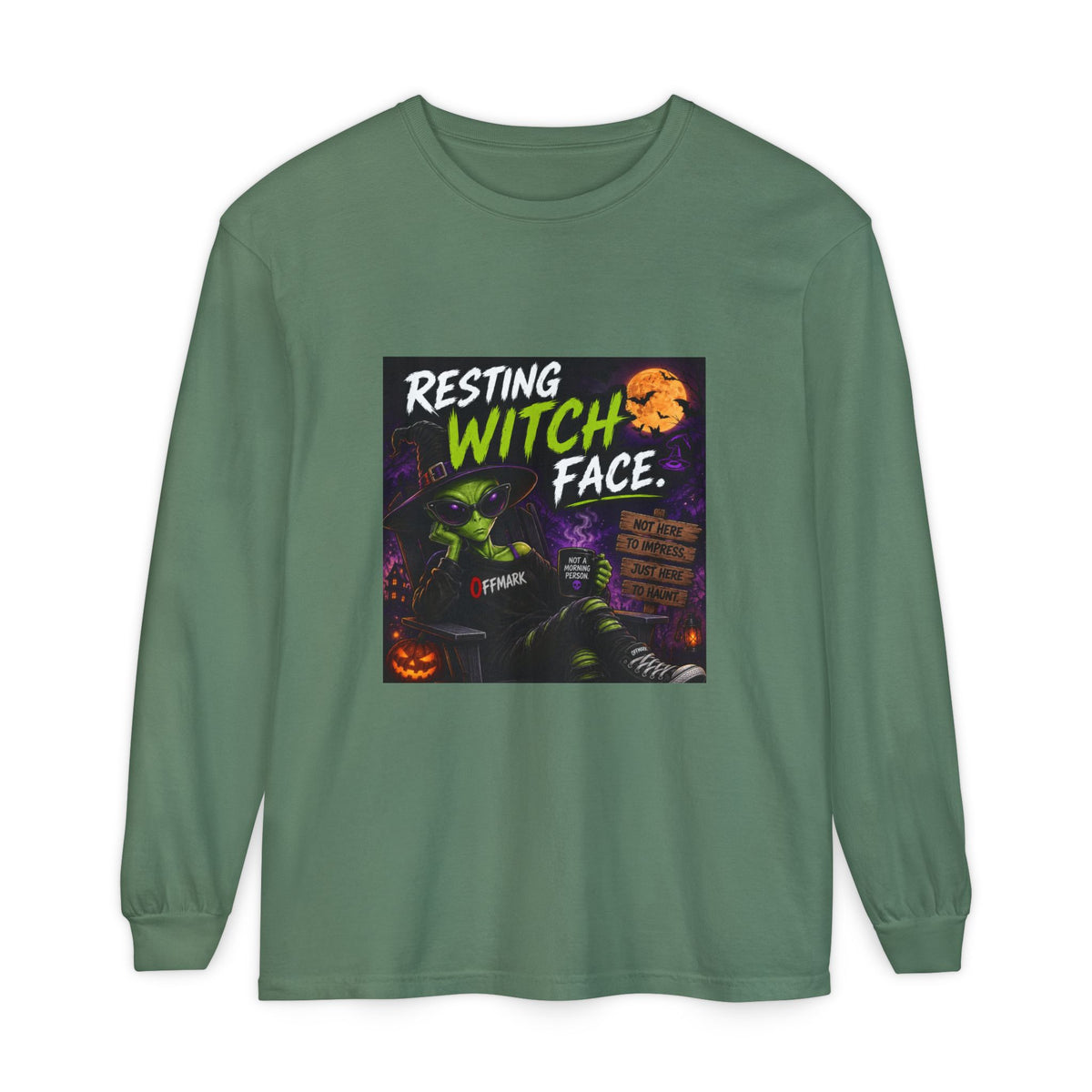 Unisex Garment-dyed Long Sleeve T-Shirt