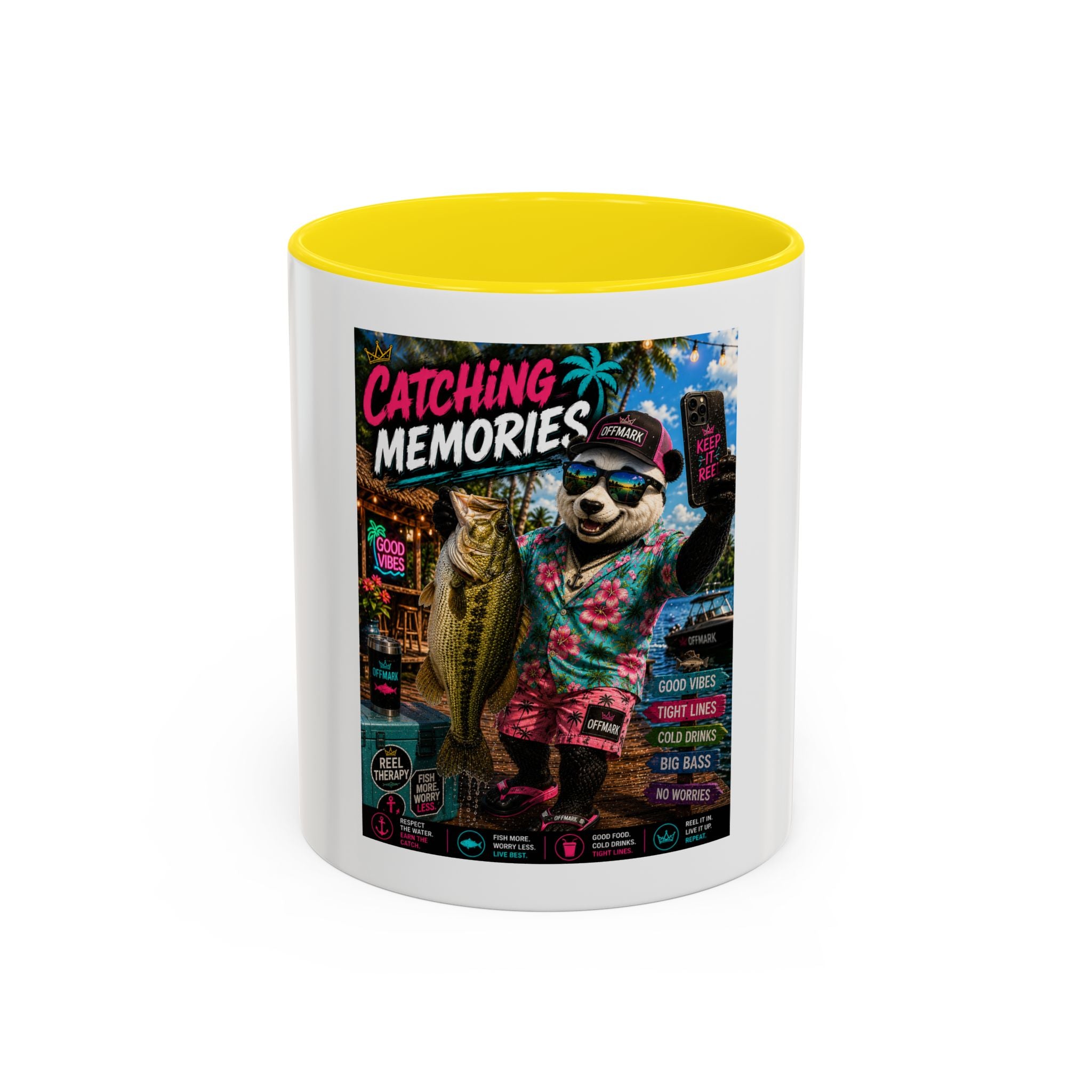 Catching Memories-RIP Panda the Bear-Coffee Mug