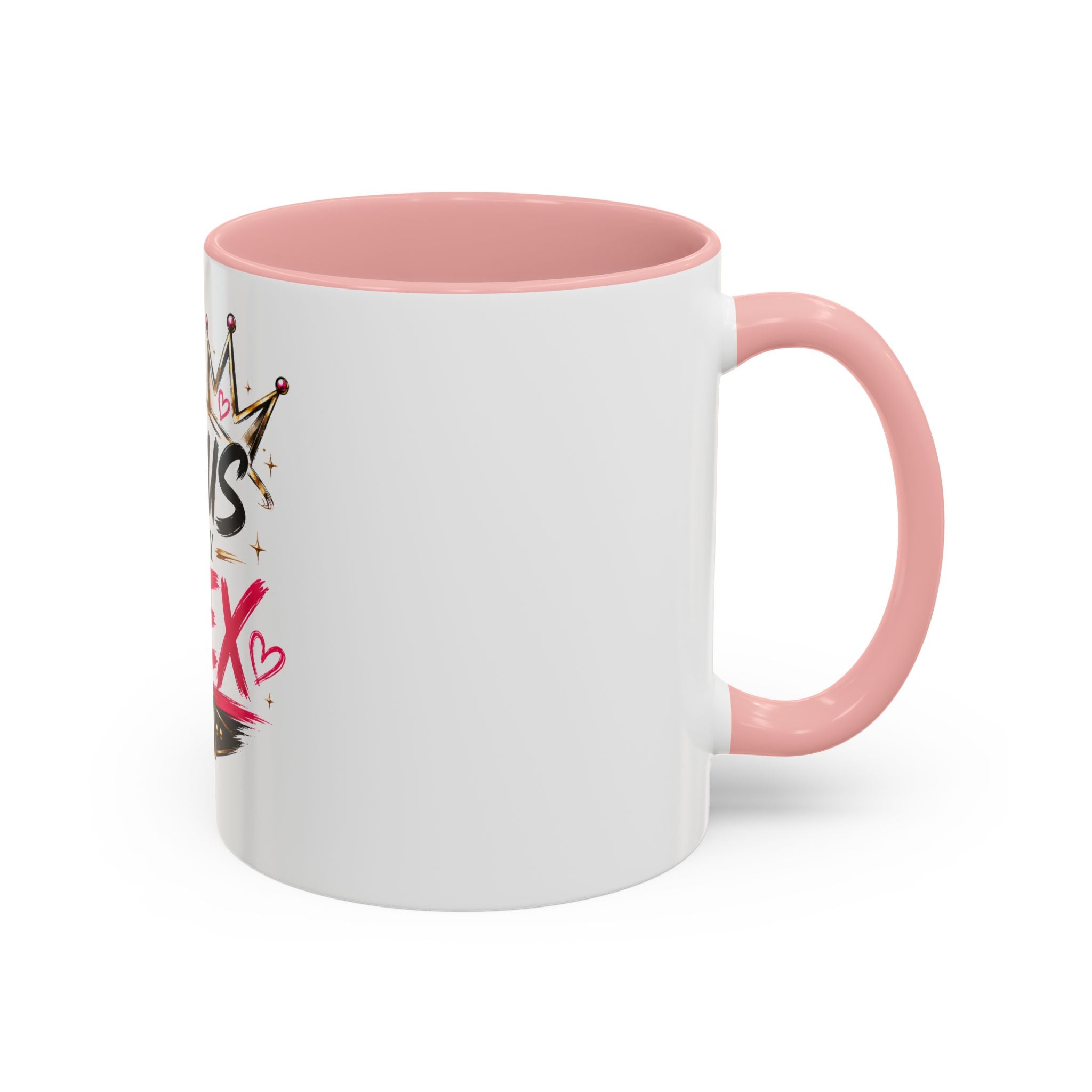 Focus Is My Flex Accent Coffee Mug — Vixen the Foxxy Boss