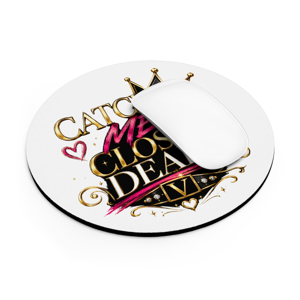 Catch Me Closing Deals Mouse Pad — Vixen the Bossy Foxxy
