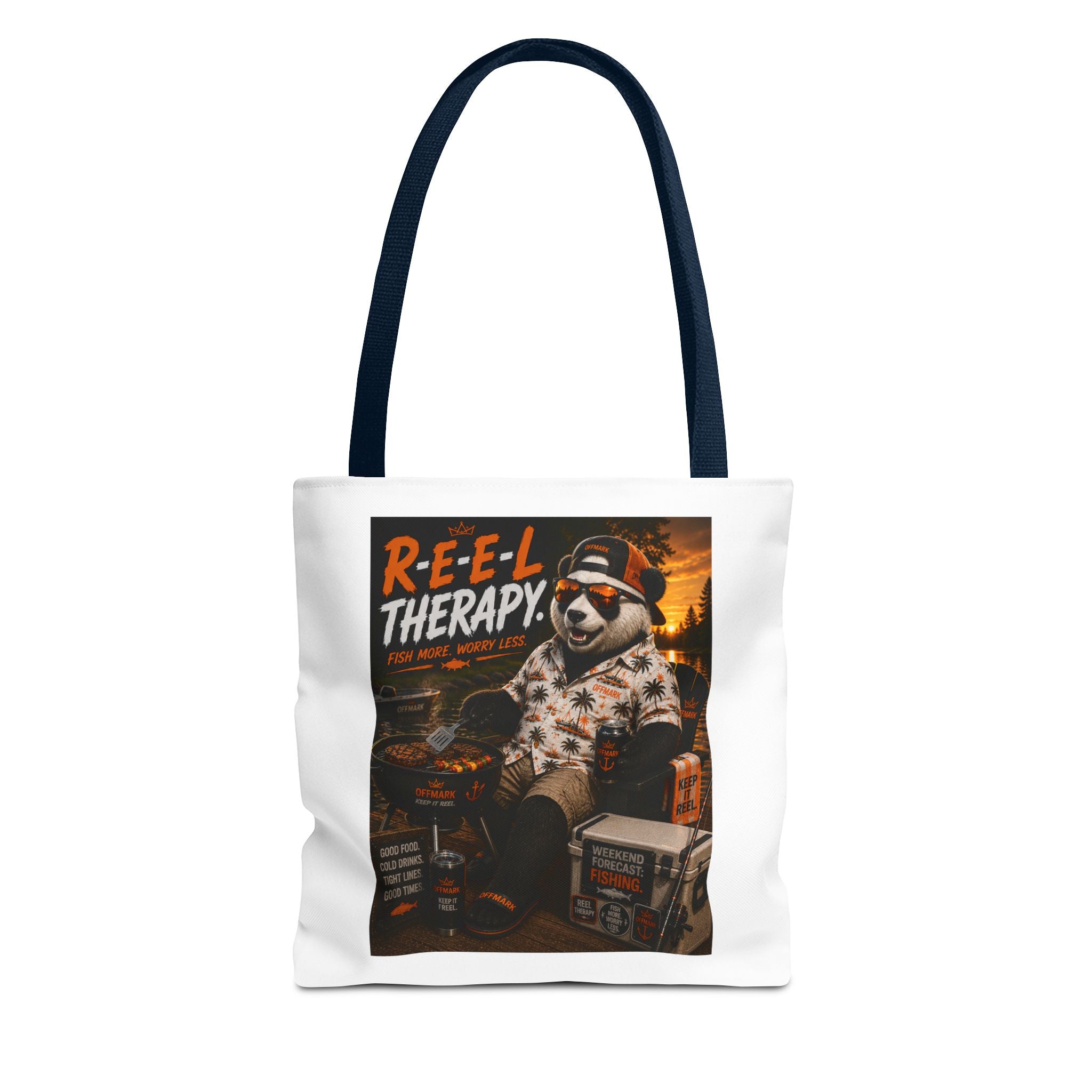 "Reel Therapy" RIP the Panda Bear Tote
