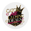 Catch Me Closing Deals Mouse Pad — Vixen the Bossy Foxxy