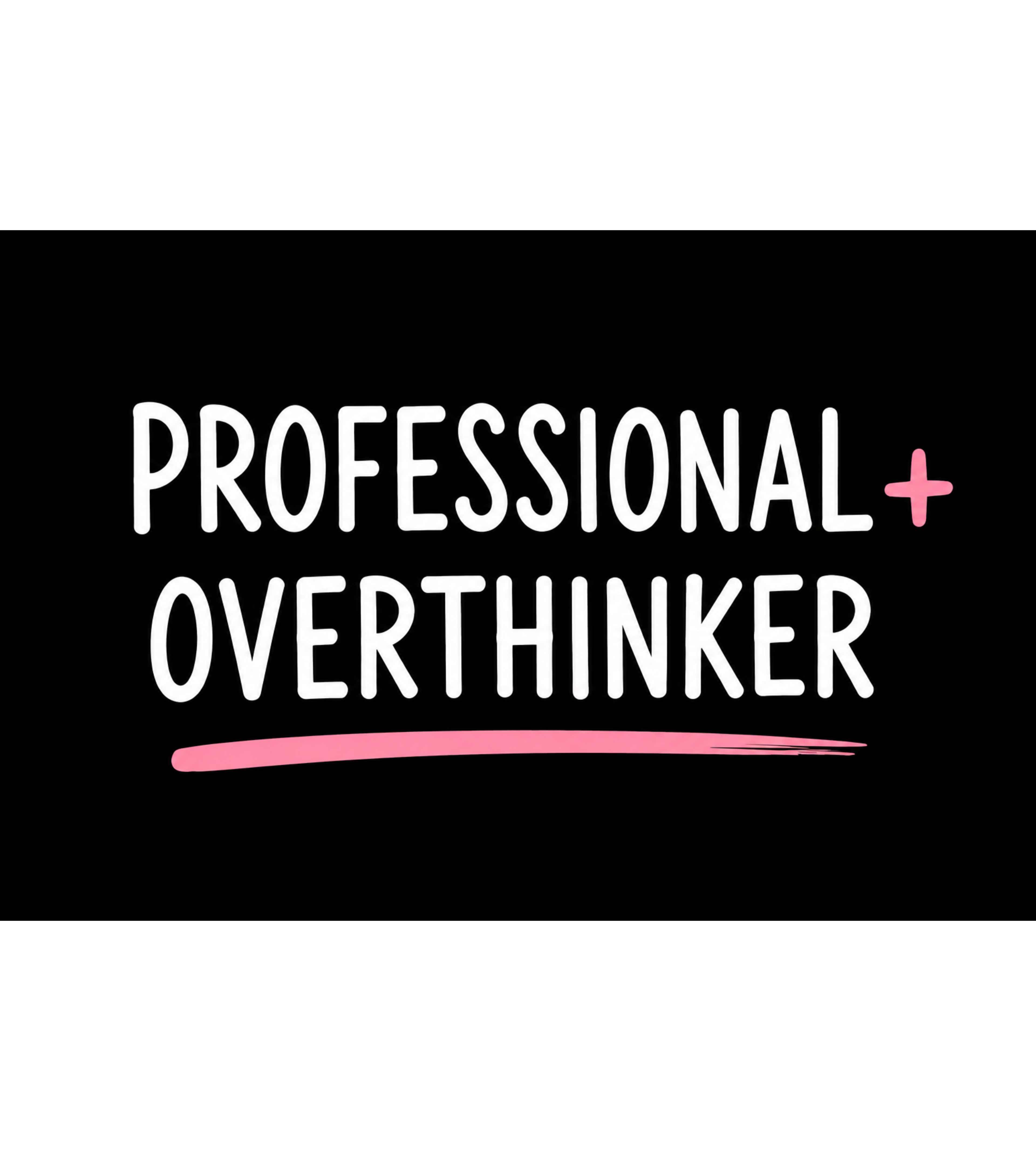 Offmark Originals "Professional Overthinker" T Shirt
