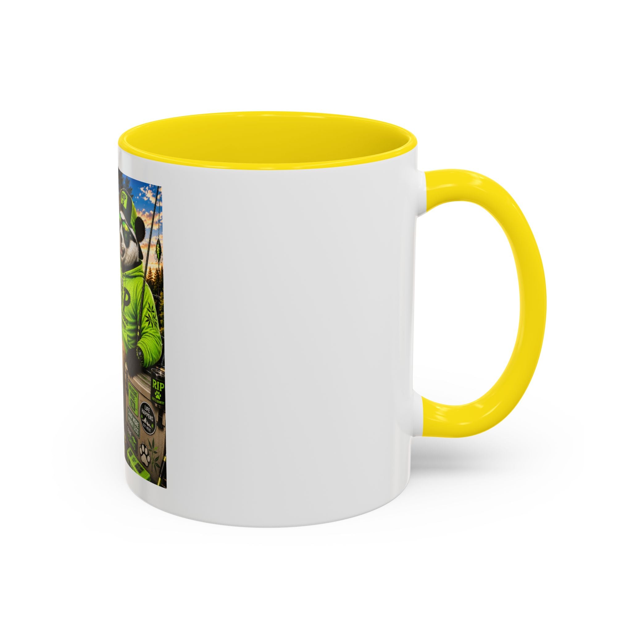 "Runs in Paradise" Coffee Mug — RIP The Panda Bear