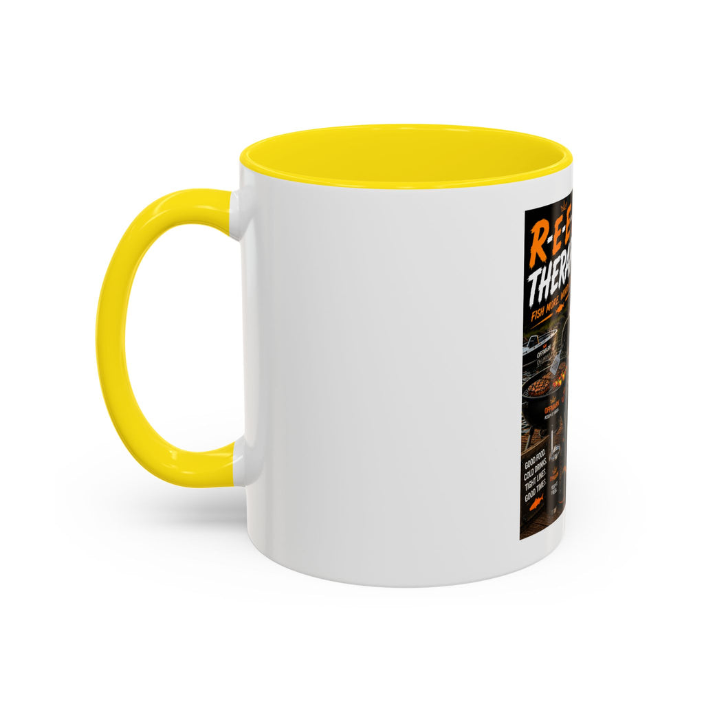RIP the Panda Bear "R-E-E-L Therapy" Mug