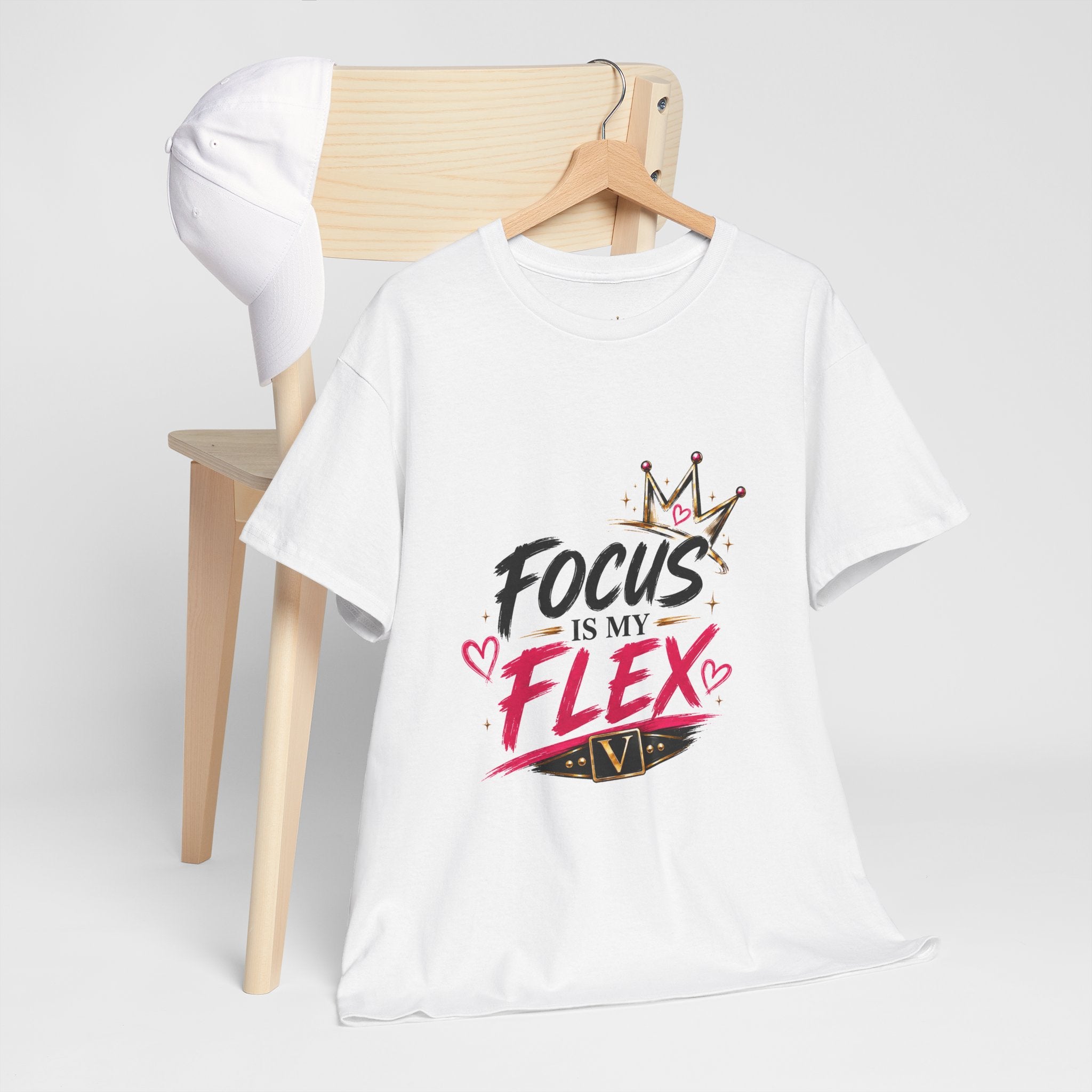 Vixen the Bossy Foxxy-Focus Is My Flex T-Shirt