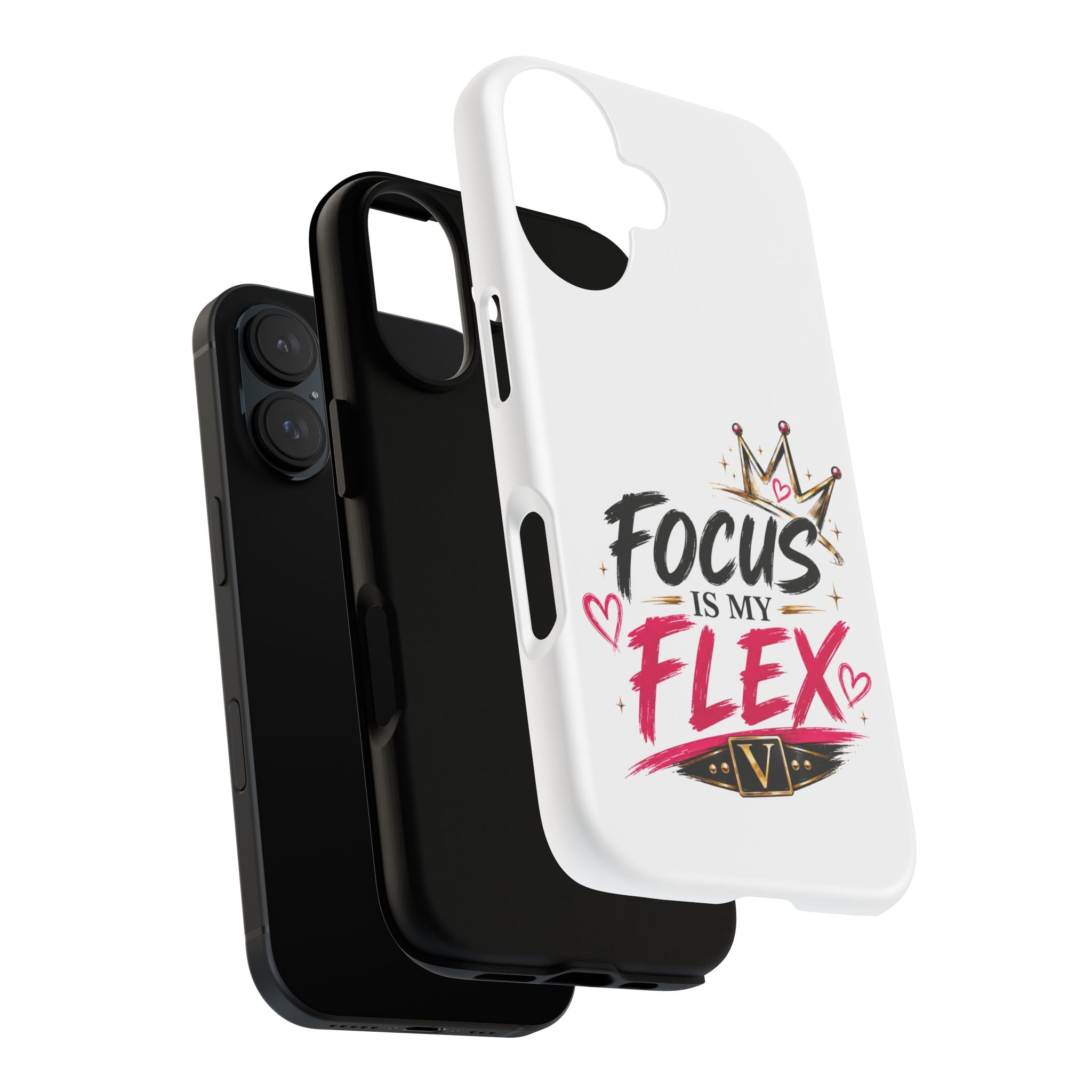 "Focus Is My Flex" Phone Case; Vixen the Foxxy Boss