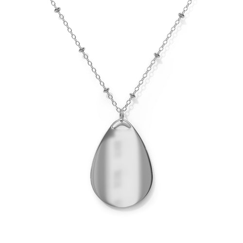 "Focus Is My Flex" Teardrop Pendant; Vixen the Foxxy Boss