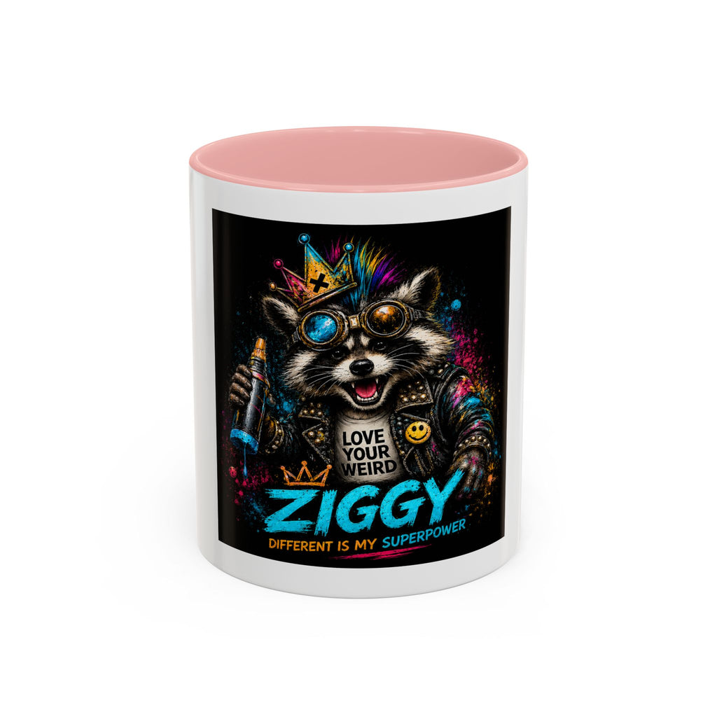 Coffee Mug — Ziggy Raccoon 'Love Your Weird'