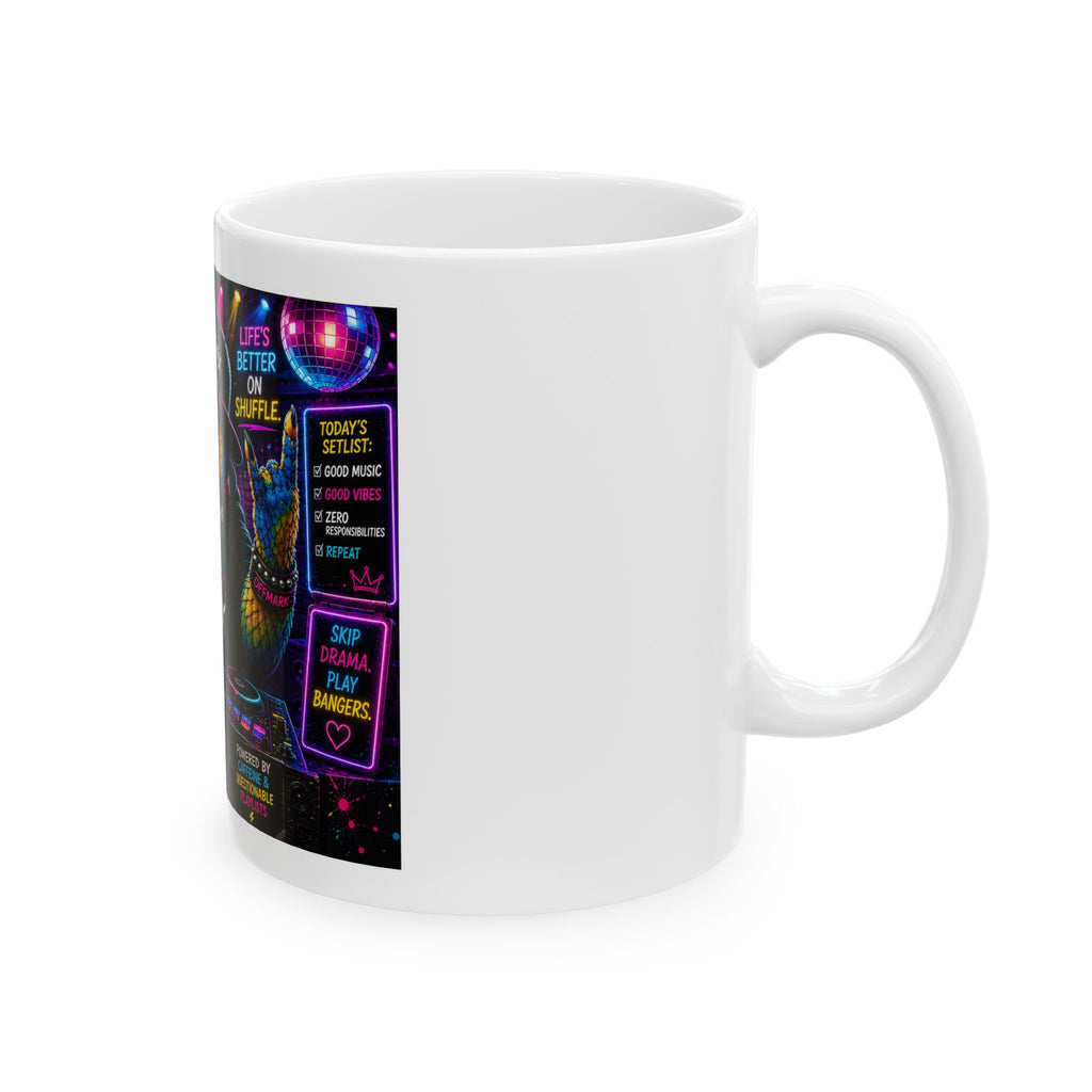 Remix the Parrot "Music First, Adulting Later"  Coffee Mug