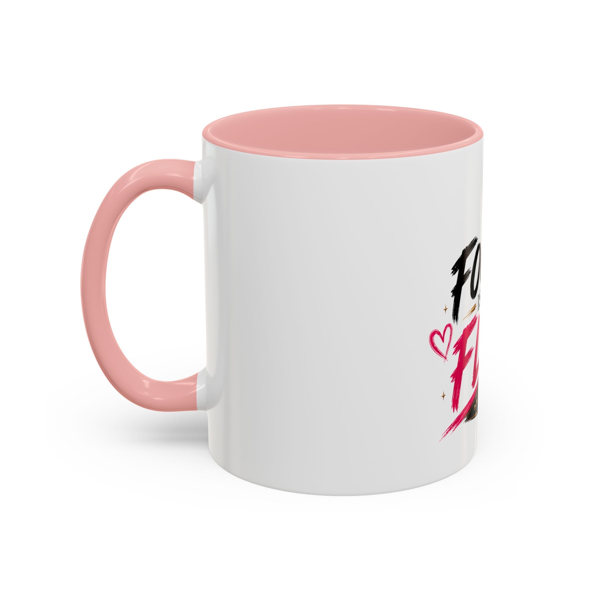 Focus Is My Flex Accent Coffee Mug — Vixen the Foxxy Boss