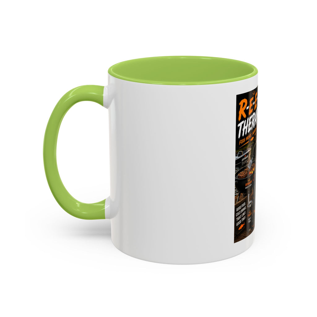 RIP the Panda Bear "R-E-E-L Therapy" Mug
