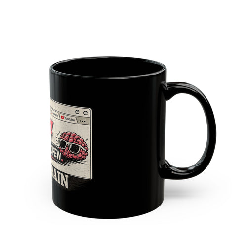 37 Tabs Open My Brain Mug – Funny Coffee Cup for Multitaskers