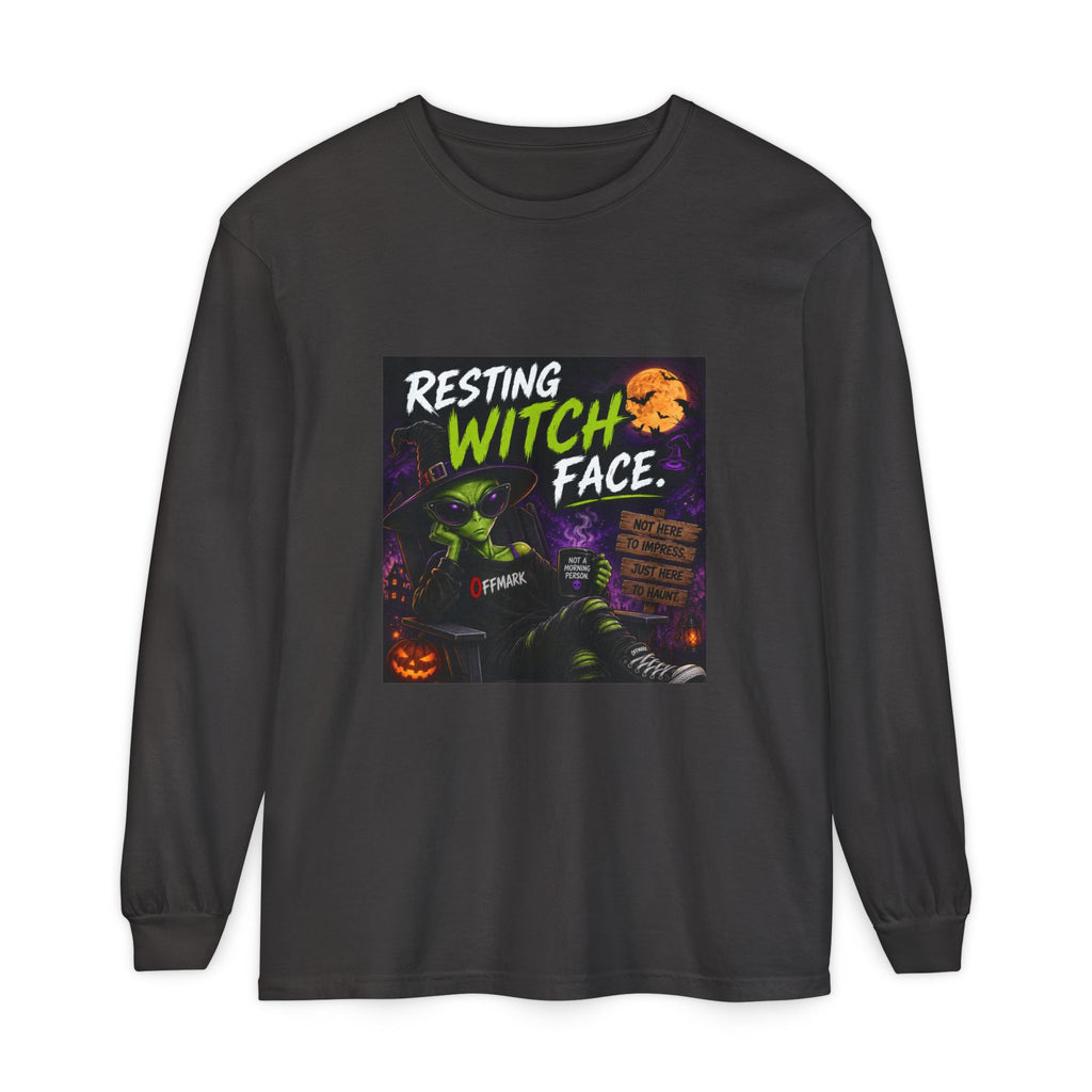 Unisex Garment-dyed Long Sleeve T-Shirt