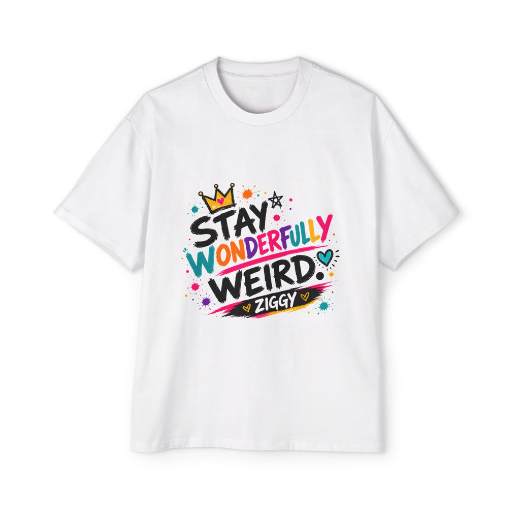 Stay Wonderfully Weird T-Shirt — Ziggy the Raccoon