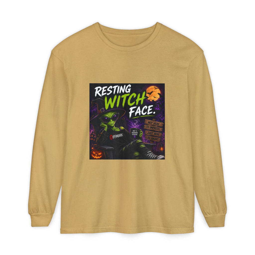 Unisex Garment-dyed Long Sleeve T-Shirt