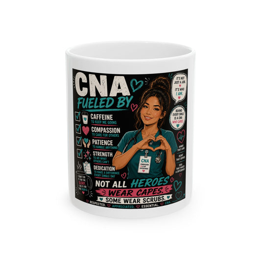 Nurse Appreciation Ceramic Mug – “I’m Not Just A Nurse, I’m A Nurse Who Saves Lives” Coffee Cup