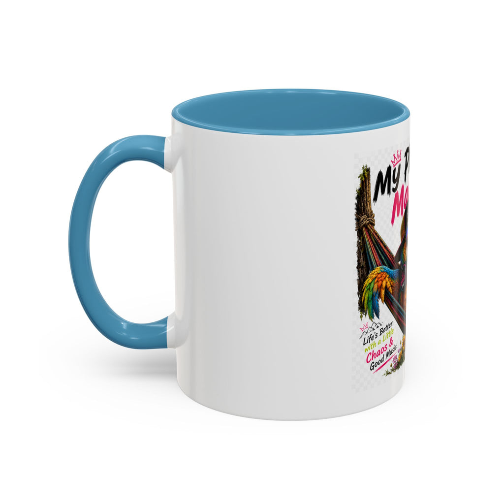 Remix the Parrot "My Playlist Made me do it" Coffee Mug