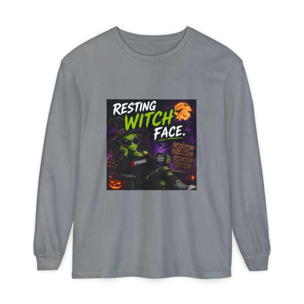 Unisex Garment-dyed Long Sleeve T-Shirt