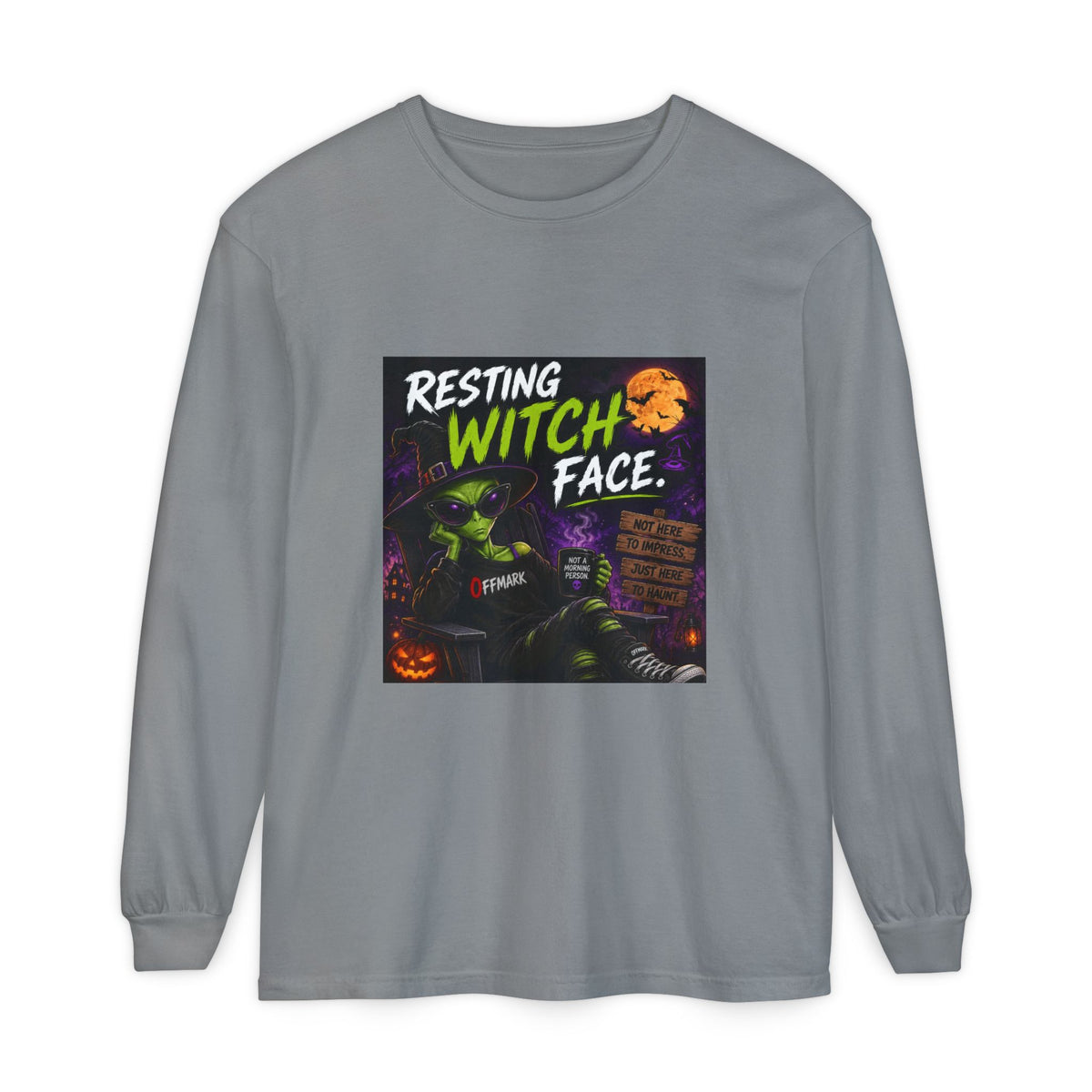 Unisex Garment-dyed Long Sleeve T-Shirt