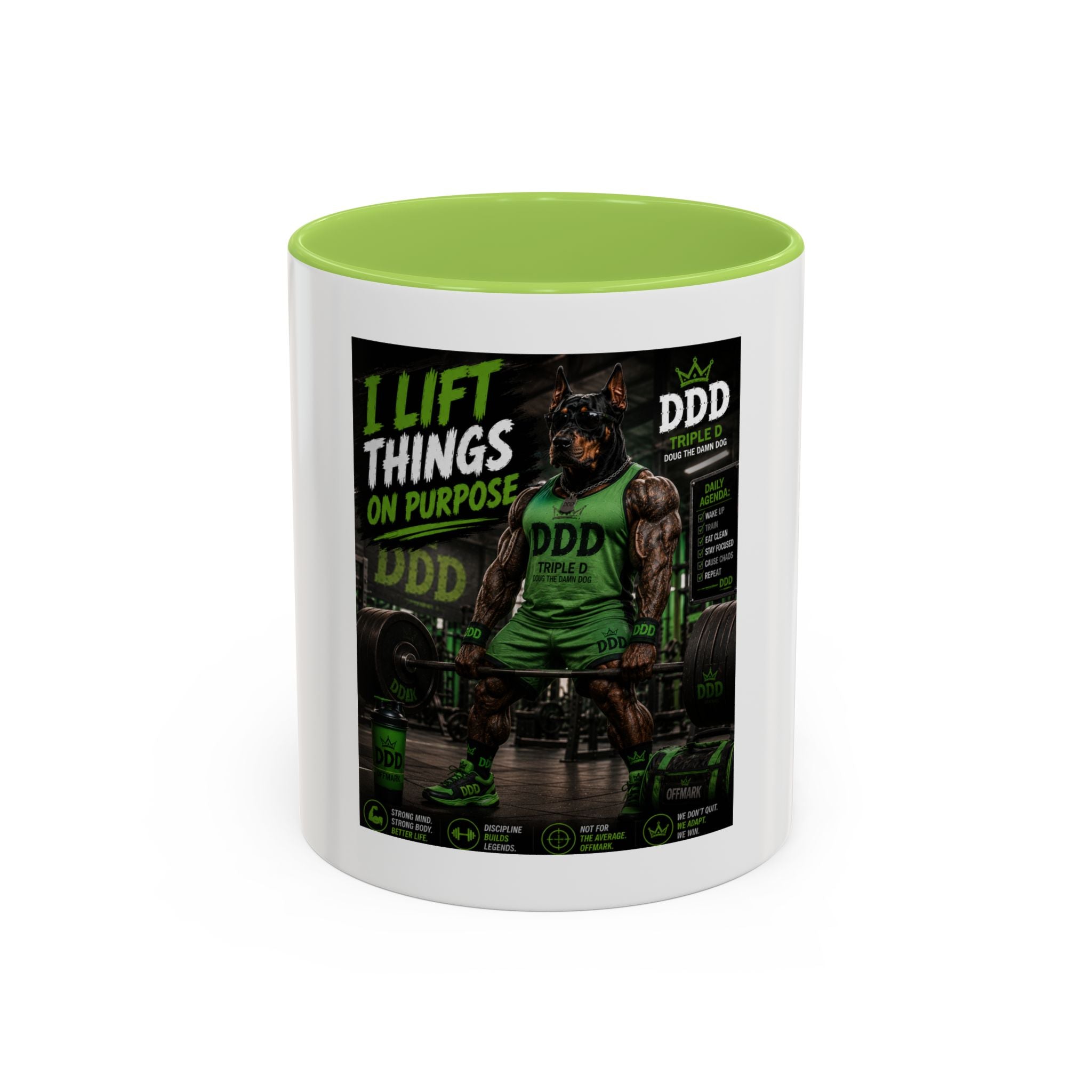 I Lift Things On Purpose Coffee Mug — DDD
