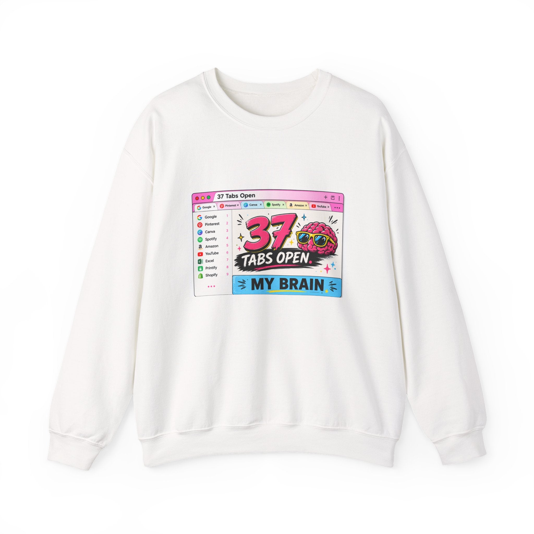 “37 Tabs Open” Sweatshirt