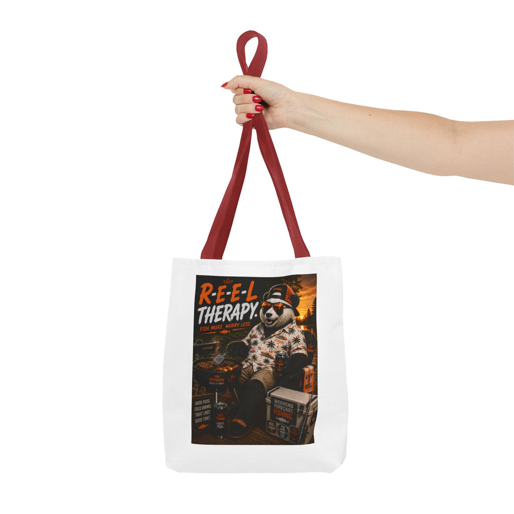 "Reel Therapy" RIP the Panda Bear Tote