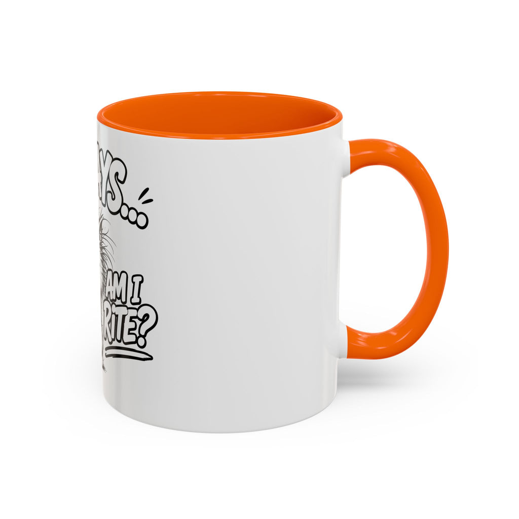 Mondays... Am I Rite? Grumpy Cat Accent Coffee Mug
