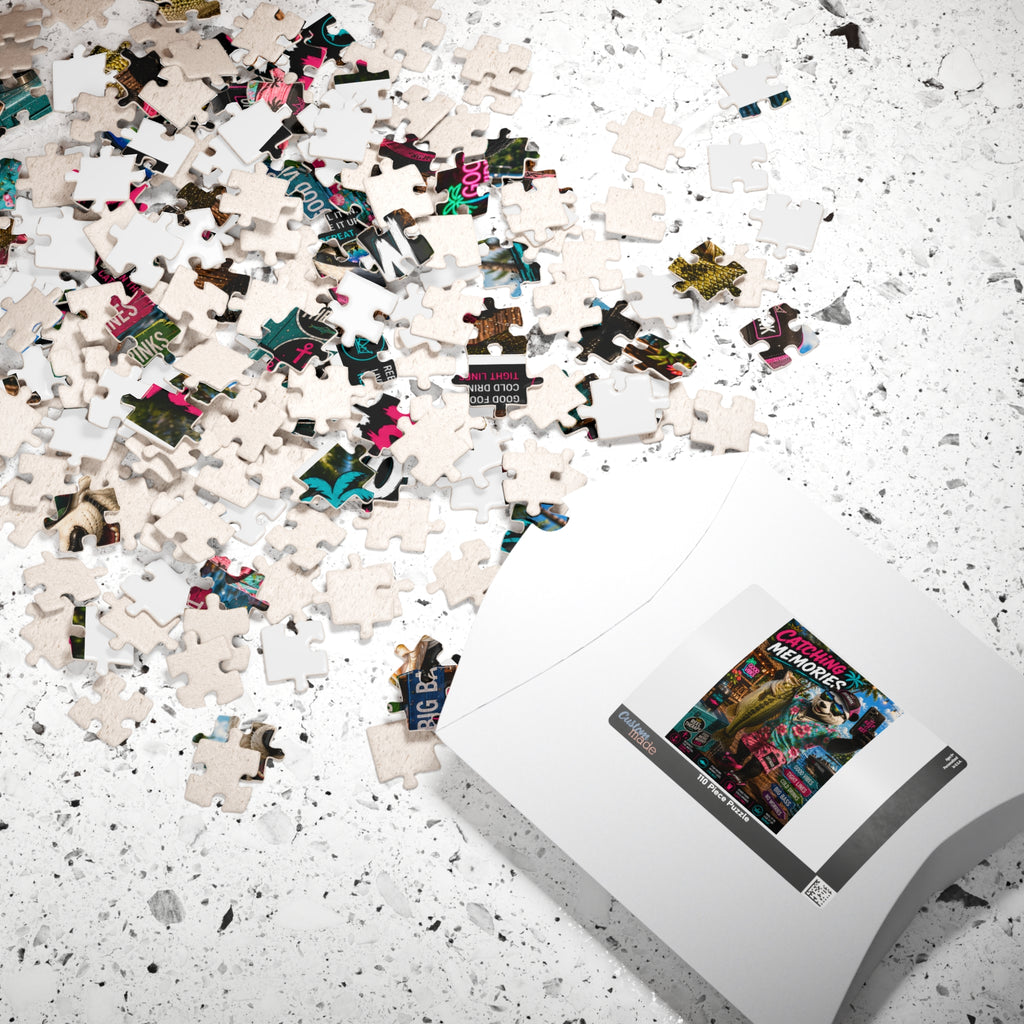 Catching Memories Fishing Puzzle-RIP the Panda Bear