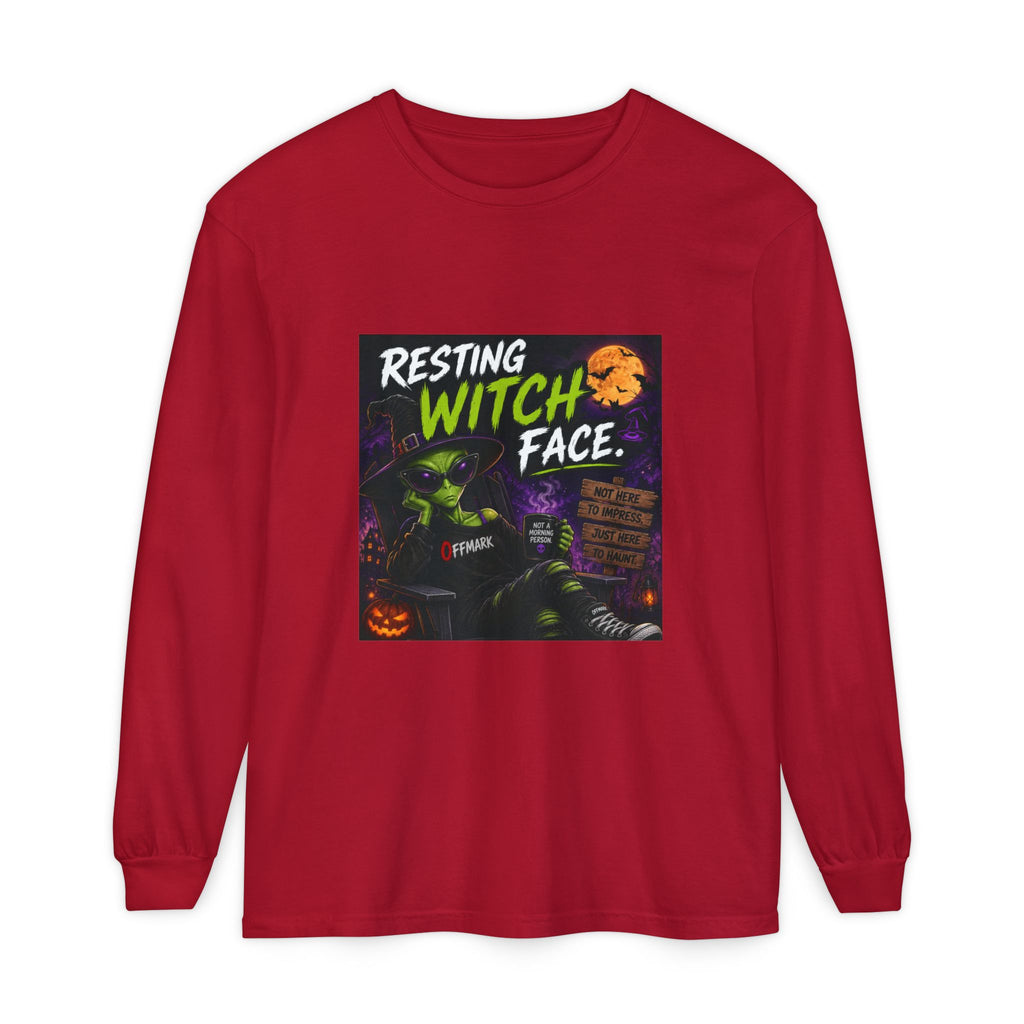 Unisex Garment-dyed Long Sleeve T-Shirt