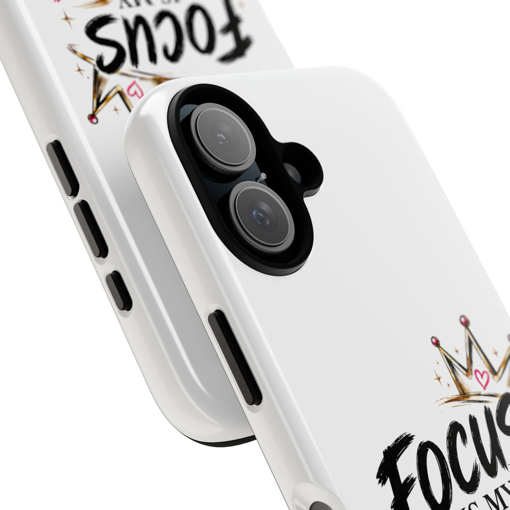"Focus Is My Flex" Phone Case; Vixen the Foxxy Boss
